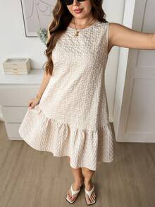 SHEIN LUNE 大码女装彩色条纹无袖连衣裙 春季女装 夏季女装 夏季服装 复活节女装 西式女装 荷叶边连衣裙 荷叶边半身裙 度假连衣裙 度假女装 优雅女士连衣裙 毕业礼服 婚礼宾客礼服 沙滩装 夏季连衣裙 母亲节连衣裙 A字连衣裙，立体花卉纹理面料，收腰长裙，音乐会女装 音乐会女装 办公室女装 米色连衣裙 纹理连衣裙 针织连衣裙 奶油色连衣裙 法式连衣裙 女装 女士夏季连衣裙 白色连衣裙 荷叶边连衣裙 迷你荷叶边连衣裙 奶油色蕾丝连衣裙 无袖蕾丝连衣裙 女士蕾丝连衣裙 可爱女装 新款女装 休闲高品质女装 - 杏色 - 查看 7