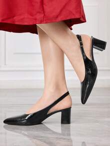Tacones para mujer - Negro - Ver 4
