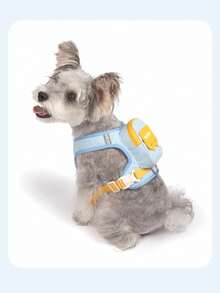 PETSIN 1pc Pet Dog Backpack With Towing Rope For Outdoor Walking, Portable Storage Chest Strap For Small And Medium-Sized Dog Backpacks, Breathable Chest Strap For Towing Dogs, Outdoor Portable Storage Rope - Multicolor - View 14