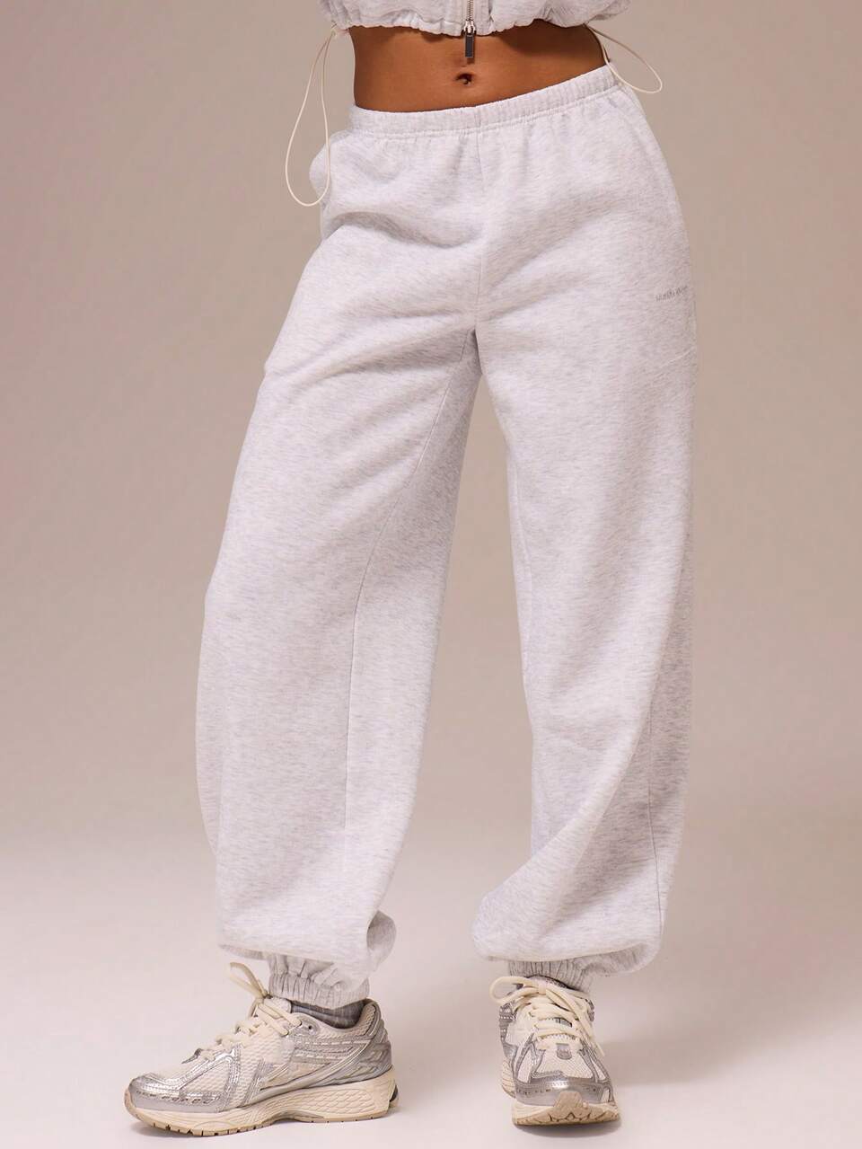 Oversized Cuffed Hem Low Rise Joggers Only Autumn Fall Winter Activewear Sport Gym Workout Pilates Fitness Daily Casual Summer