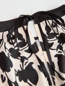 Franclia Bộ jumpsuit in họa tiết thanh lịch, thoải mái dành cho nữ, thích hợp cho kỳ nghỉ. - Nhiều màu - Xem 7
