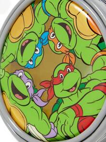 TEENAGE MUTANT NINJA TURTLES | SHEIN 1个透明PVC材质可爱卡通人物印花零钱包，可挂在包包、衣服、迷你包上，可作包包挂饰，可存放零钱、硬币、口红、卡片和其他小物件，适合青少年、女性、男性，图案包括莱昂纳多、拉斐尔、多纳泰罗、米开朗基罗等。 - 彩色 - 查看 7