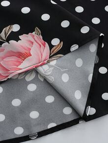 Franclia Đầm ôm dáng dây mảnh họa tiết hoa nhí mới cho nữ, thích hợp cho mùa hè. - Nhiều màu - Xem 4