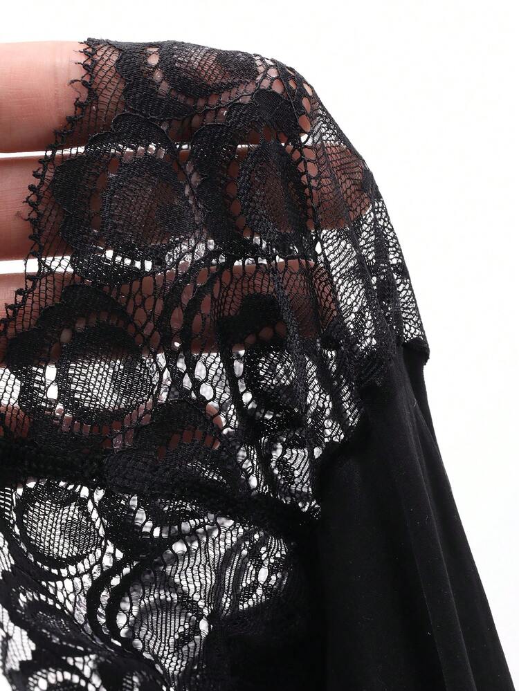 Sheer Lace Hollow Out Leggings, Slim Fit, Suitable For Music Festivals, Valentine's Day, Weddings, Spring & Summer