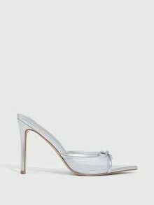 CUCCOO SZL Women's High Heeled Sandals, Suitable For Daily Wear Spring Shoes - Silver - View 4
