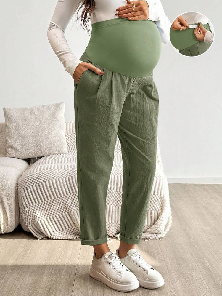 Maternity Two-Piece Suits - 綠色的 - 查看 9