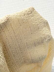 Sweetra Y2K休闲性感度假蕾丝拼接抽绳百搭修身T恤 - 杏色 - 查看 3