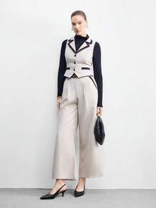 CUCCOO BIZCHIC 女士尖头搭扣设计时尚高跟凉鞋，适合日常穿着 - 黑色 - 查看 6