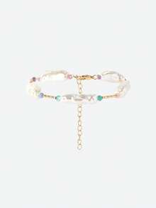 Opalesca Women Dangle Bracelet - Gold - View 5