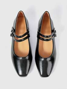 Sleekvia Women Flats - Black - View 6