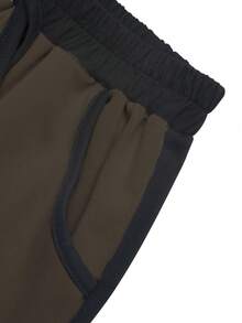 GlowEve Casual Women's Army Green Knitted Straight Leg Pants With Pockets Long Trousers - Army Green - View 5