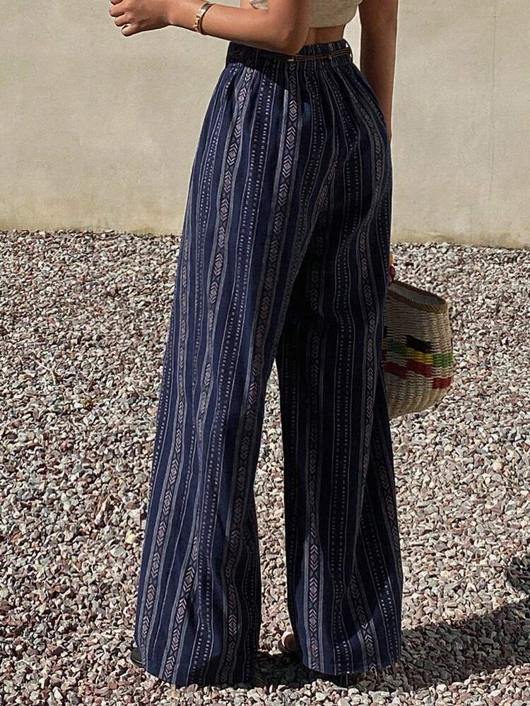 Cotton Beaded Waist Belt, Women's Pants, Spring