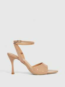 CUCCOO SZL Women Heeled Sandals Spring Shoes - Apricot - View 4