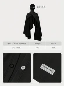 GLOWMODE X Reem 简约运动头巾，速干多功能硅胶防滑按扣设计，适合跑步、训练、健身房、日常运动穿着。 - 黑色 - 查看 6