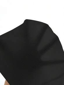 Franclia Áo tank top không tay màu trắng thanh lịch, cài nút trang trí, kiểu dáng mới mùa xuân/hè dành cho nữ. - màu đen - Xem 4