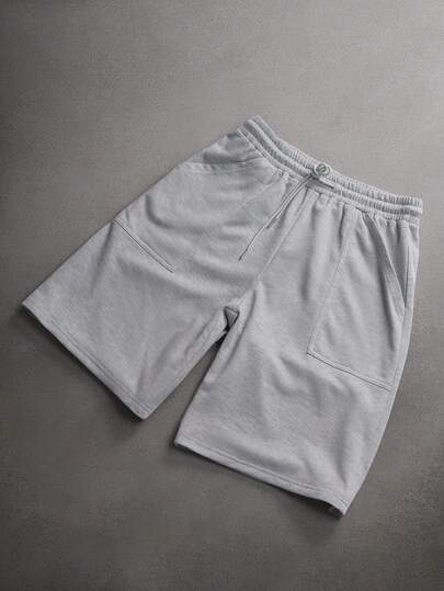 STYNVO 男士纯色休闲短裤