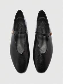 CUCCOO BIZCHIC Giày bệt casual thời trang, thoải mái và đa năng, thích hợp cho đi bộ, du lịch và kỳ nghỉ Giáng sinh. - Sơn đen - Xem 2