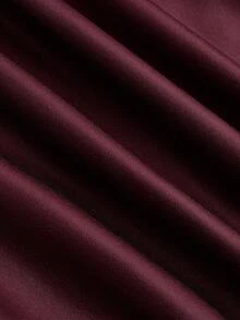 Sweetra 大码女式无袖吊带黑色和酒红色修身短款吊带背心，简约夏季两件套 - 彩色 - 查看 12