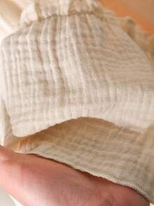 CosyJoli 大码女式亮黄色T恤，休闲女士上衣，春夏女式T恤，户外服饰，拼接上衣，娃娃衫，夏季上衣，女士可爱上衣 - 杏色 - 查看 7