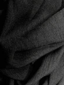 Franclia 女士休闲宽松阔腿裤，带口袋和腰带装饰，专为女性设计，适合商务、办公、教师制服等场合，百搭时尚休闲，通勤阔腿裤，适合春、夏、秋季穿着。 - 黑色 - 查看 4