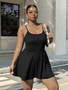 Plus Size Dresses - Noir - Voir 5