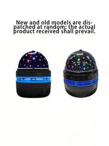 1PC Aurora LED Projector Light, USB Starry Sky Projection Lamp With Remote Control, Suitable For Bedroom, Living Room, Office, Party, Home, Holiday, Birthday, Ceiling And Wall Decor - Multicolor - View 14