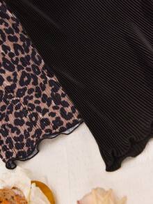 CosyJoli 大码女式休闲两件套：裙子 - 彩色 - 查看 4