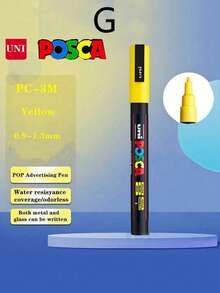 New Uni Posca Markers Pen Set PC-3M Waterproof Opaque Paint Pens Super Manga Graffiti Pen Art Supplies Stationery Back To School - Multicolor - View 20