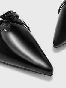 CUCCOO BIZCHIC Sandal Hak Tinggi Wanita Sepatu Musim Semi - Hitam - View 3