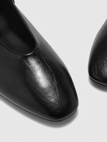 CUCCOO BIZCHIC Giày bệt casual thời trang, thoải mái và đa năng, thích hợp cho đi bộ, du lịch và kỳ nghỉ Giáng sinh. - Sơn đen - Xem 7