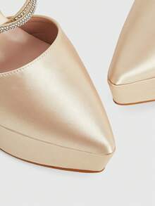 CUCCOO LuxiPop Women's Platform Water Platform High Heels - Gold - View 6