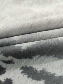 Rina Fox 女士时尚休闲复古街头印花运动裤 - 灰色 - 查看 8