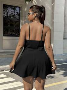 Plus Size Dresses - Noir - Voir 3