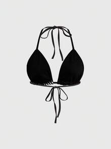 ROMWE Avant Áo bikini nữ kiểu thể thao cổ điển gợi cảm với họa tiết ngôi sao năm cánh thêu. - Nhiều màu - Xem 2