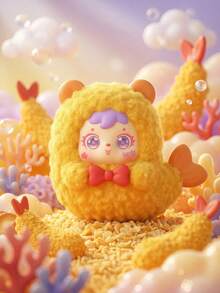 POKOJA LAND 盲盒（非毛绒填充）8款常规款+1款隐藏款 Samuel Snack Party 盲盒娃娃。可爱又值得收藏的桌面摆件。是完美的教室装饰、桌面展示、派对礼物，也是送给朋友、家人、收藏家和成年人的贴心节日礼物。情人节礼物，春夏季节的理想之选。 - 潮玩盲盒 - 查看 7