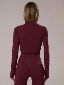 Musera Sport Jaquetas esportivas femininas - Borgonha - Ver 5