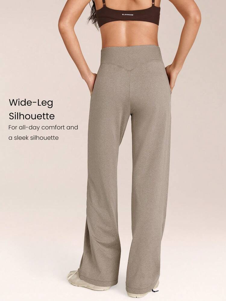 CloudKnit Off-Duty Moves Stretchy Soft Lightweight Adjustable Drawstring Waist Side Slip Pockets Relaxed Fit Joggers Daily Casual Street Wear