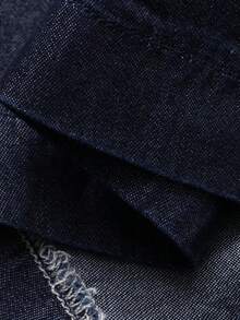 DAZY Girls Denim Suspender & Denim Skirt 2-Piece Set - Blue - View 3