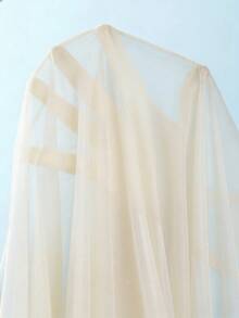Swim Vcay Women's Solid Color Ruffle Tie Front Cover Up - Apricot - View 6