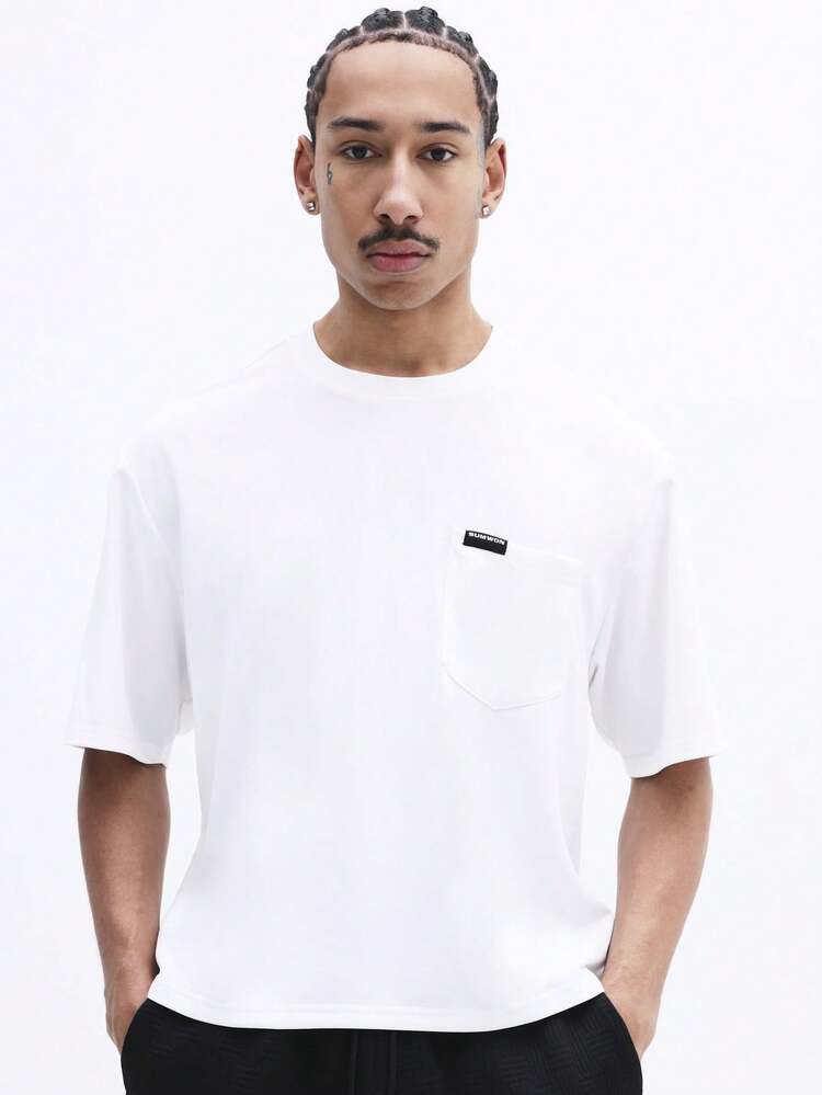 Crew Neck Logo T-Shirt With Chest Print