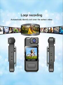 Ultra HD WiFi Mini Camera, Portable Digital Video Recorder, Portable Camera, Infrared Night Vision, Motion Detection, DV, Cycling Camera. - Multicolor - View 1