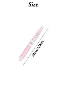 Joivida Bộ bút bi gel Kawaii hình nơ và ngôi sao - 4 bút bi gel đầu nhọn 0.5mm có thể thu vào, điểm nhấn là ruy băng, màu hồng/xanh pastel dễ thương, thẩm mỹ, thích hợp để viết nhật ký và ghi chú, viết trơn tru, đồ dùng văn phòng phẩm và học tập, món quà ý nghĩa dành cho bạn bè và gia đình, lý tưởng cho những người yêu thích văn phòng phẩm và nhà văn sáng tạo, mùa xuân đến hè. - Bộ - Xem 4