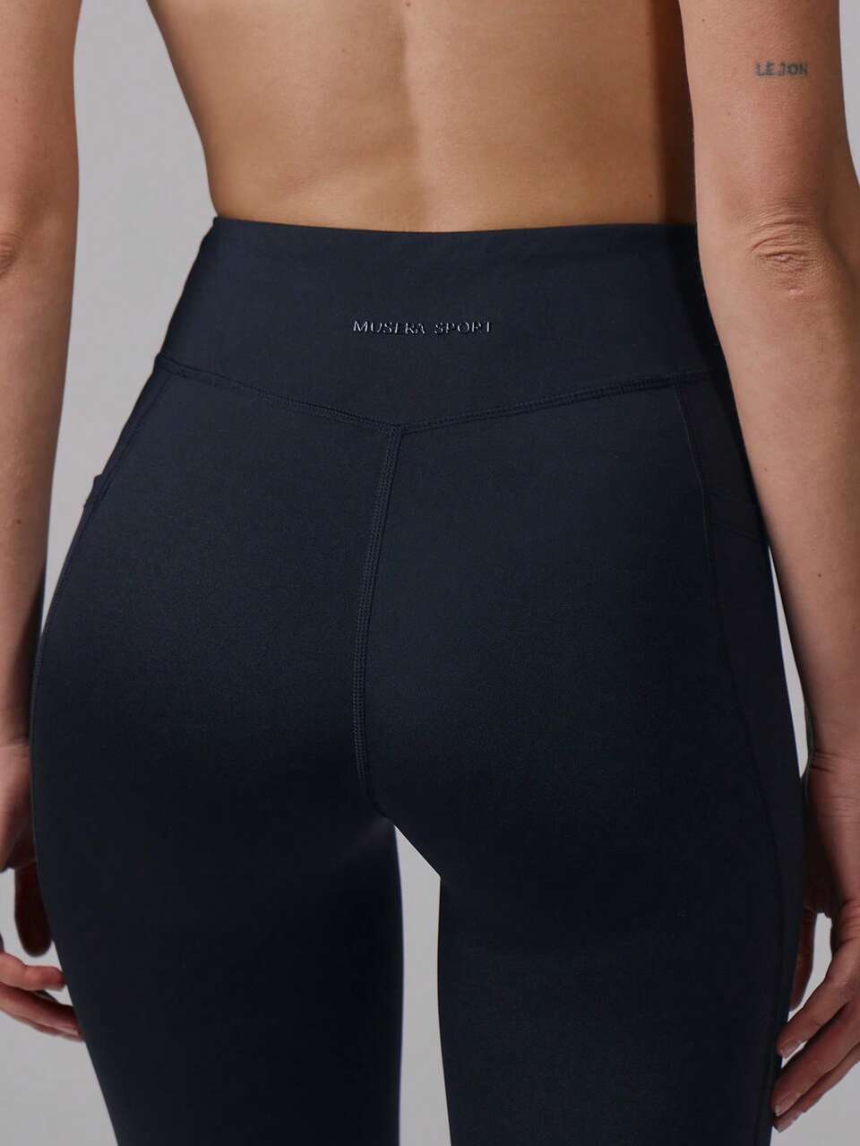 Malla de cintura activa Leggings moldeadores Deporte Entrenamiento Gimnasio Pilates Fitness Diario Casual