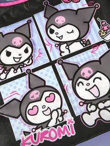 HELLO KITTY AND FRIENDS | SHEIN 1个可爱卡通人物印花可折叠购物袋/手提袋，配有带珠链的小收纳袋，可挂在包上，轻便易携，适合购物、通勤、外出等场合。 - 混色 - 查看 6
