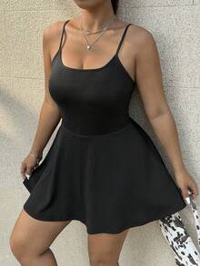 Plus Size Dresses - Noir - Voir 4