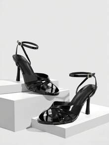 Black wrinkle mirror