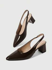 Sleekvia Women Pumps - Coffee Brown - View 2