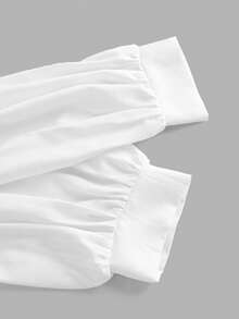 Women Blouses & Shirts - Black and White - View 3