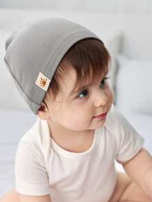 Cozy Pixies 3pcs/Set Newborn Baby Soft & Comfortable Hats With Cute Prints, Suitable For Outdoor Warm For Infants - Multicolor - View 6