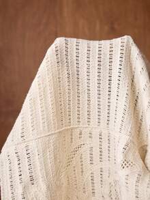 AKNOTIC Business Casual Áo len nam móc họa tiết cây cọ, tay ngắn, dáng rộng, màu mơ, thích hợp cho mùa hè, kỳ nghỉ, mặc hàng ngày, dự tiệc, đồ đôi, quà tặng cho nam giới, đi biển, quà tặng Ngày của Cha. - Màu be - Xem 8